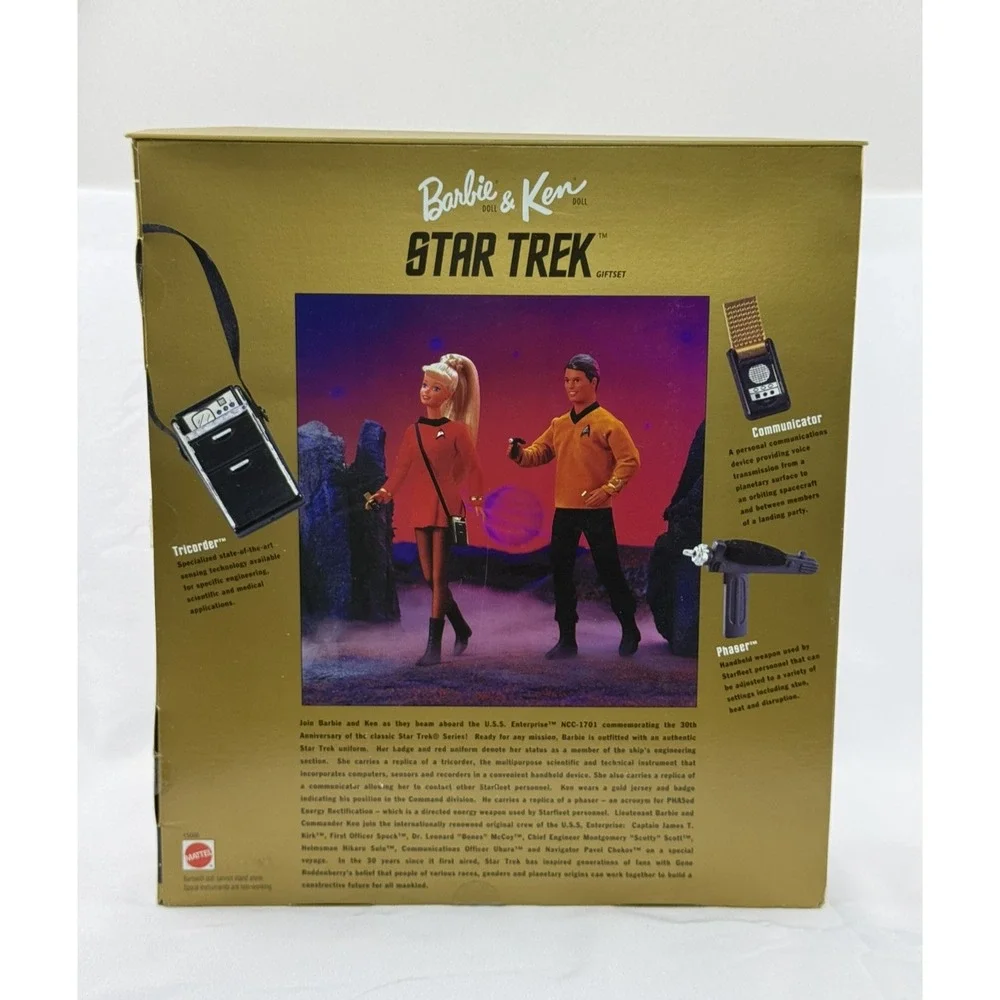 Barbie & Ken Star Trek 30th Anniversary 1996 Collector Giftset 15006 NIB